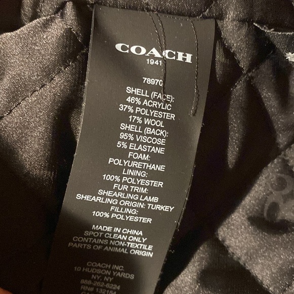 Red and black coach jacket. Pristine! - Picture 4 of 6